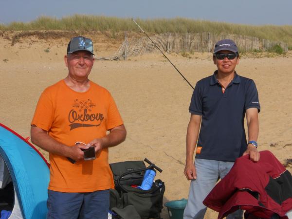 Eric et minh surfcasting club de caen